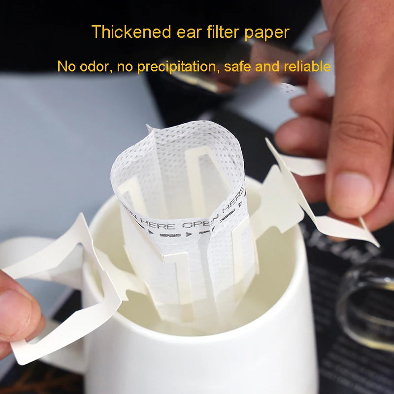 Hanging Ear Coffee Filter Paper